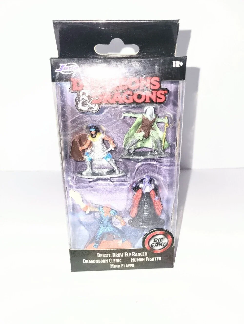 NIB Dungeons & Dragons Nano MetalFigs Die Cast Collectible Figurines 4 Pack